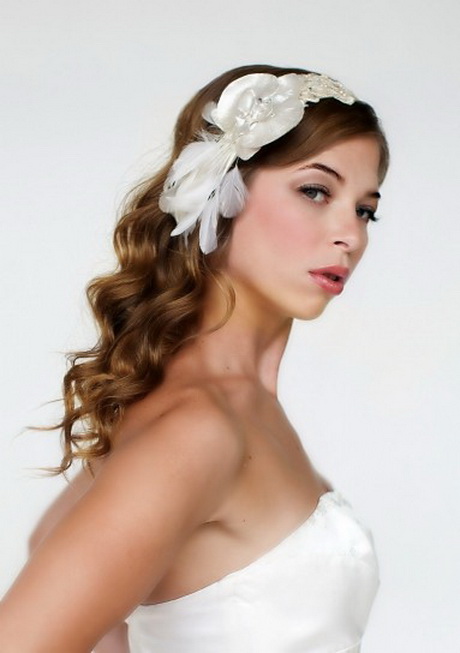 Acconciature sposa capelli lunghi sciolti