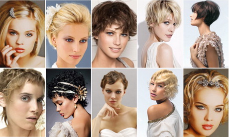 Acconciature sposa per capelli corti