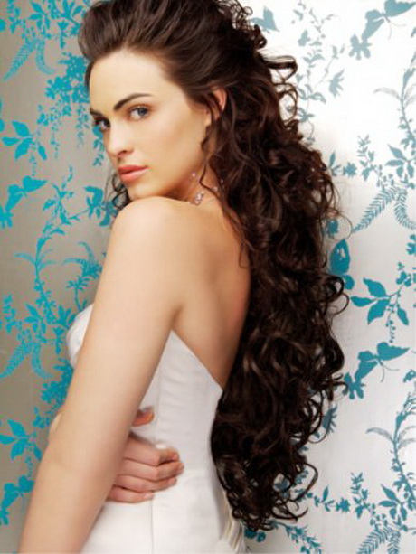 Capelli ricci sposa