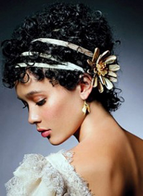 Capelli ricci sposa