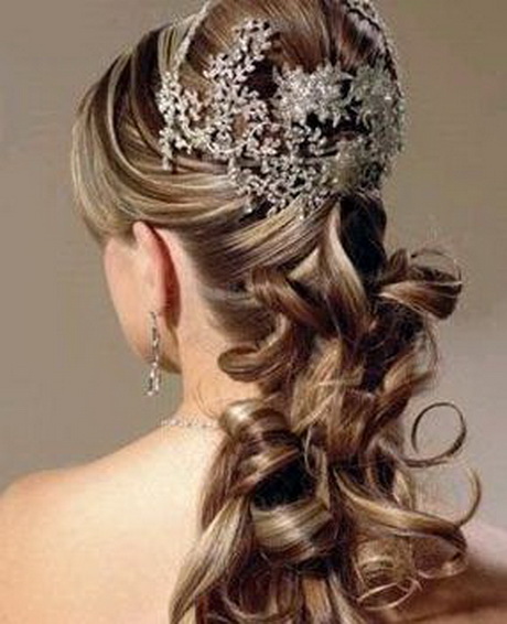 Capelli sposa ricci