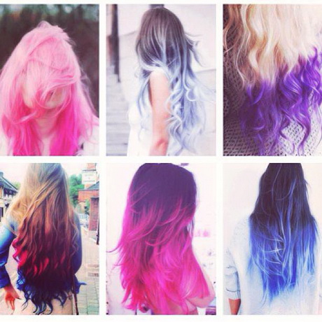 I capelli colorati