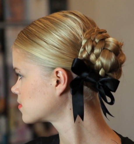 Pettinatura con chignon