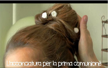 Pettinature prima comunione