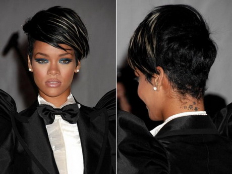 Rihanna taglio corto