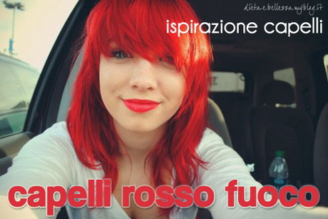 Tinte rosse per capelli