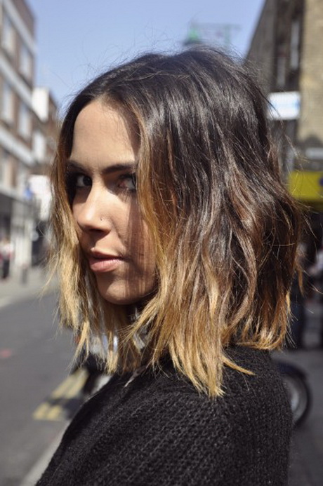 Balayage su capelli corti