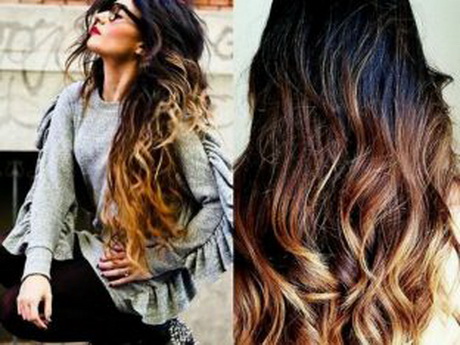 Capelli lunghi con shatush