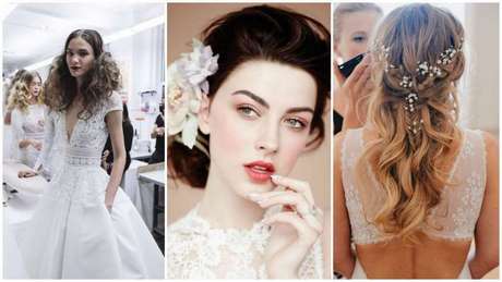 Acconciatura sposa 2019 con velo