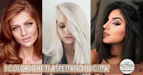 Tendenza colore capelli 2019