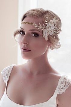 Acconciatura sposa capelli corti 2017