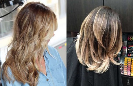 Balayage capelli biondi