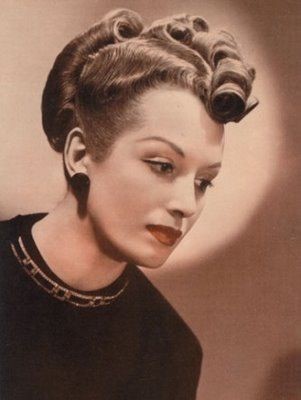 Moda capelli anni 40