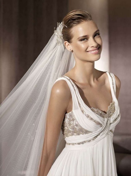 Acconciatura sposa 2018 con velo