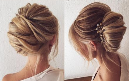 Acconciature sposa 2018 chignon