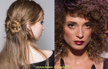 Capelli ricci moda 2018