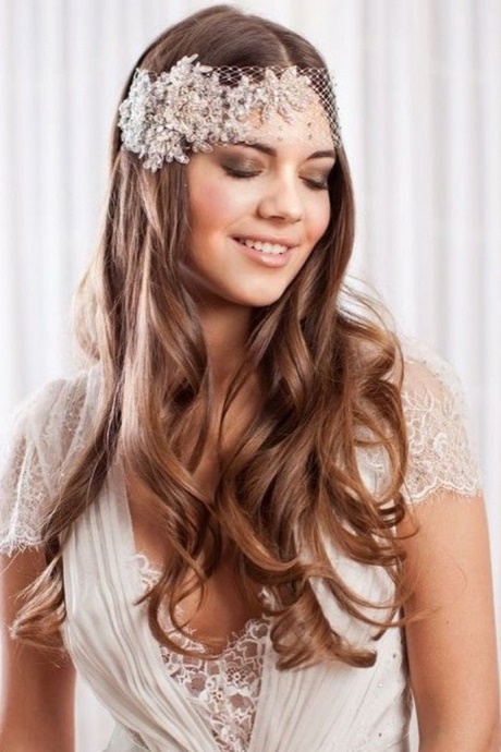 Capelli sciolti sposa 2018