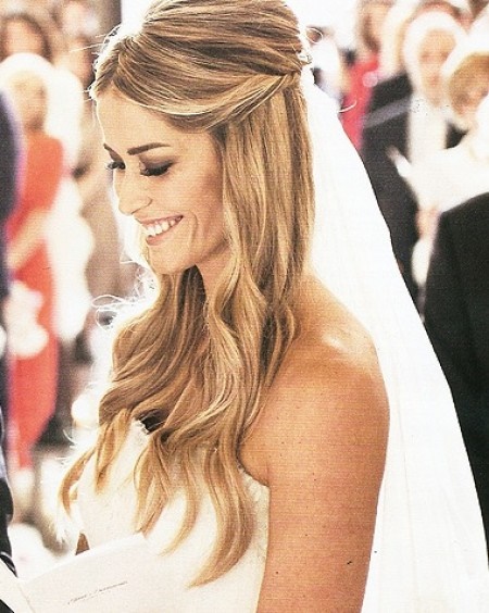 Capelli sciolti sposa 2018