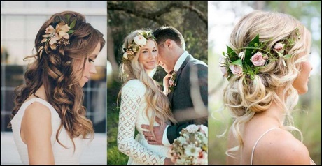 Capelli sciolti sposa 2018