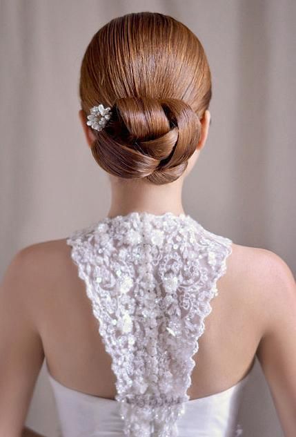 Acconciature sposa 2019 chignon