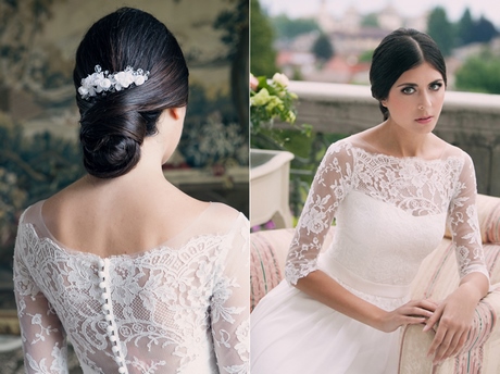 Acconciature sposa 2019 chignon