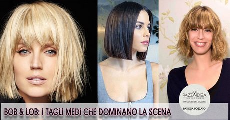 Taglio capelli medio corti 2019