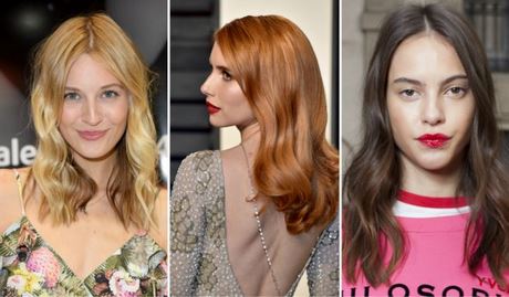 Taglio medio capelli mossi 2019