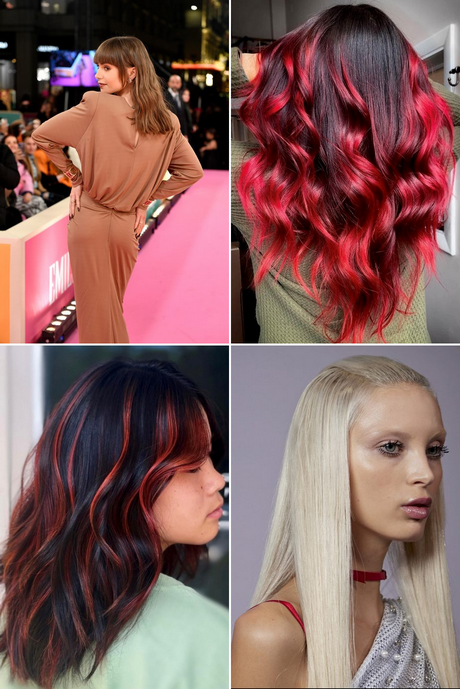 Capelli corti rossi 2023