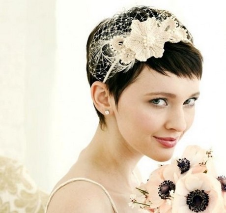 Accessori capelli corti sposa