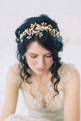 Accessori sposa capelli corti