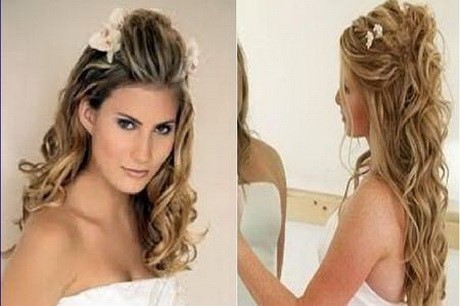 Acconciature sposa capelli lunghi mossi