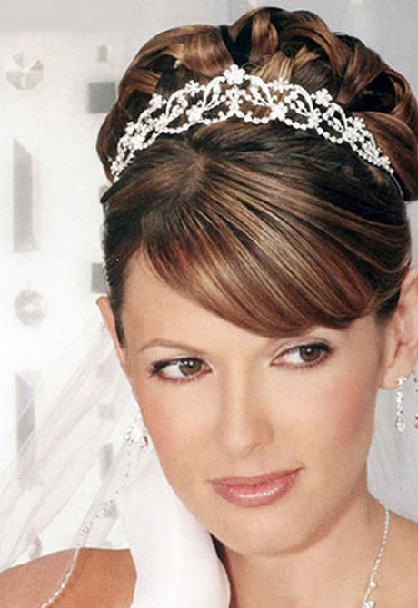 Acconciature sposa semiraccolto con cerchietto