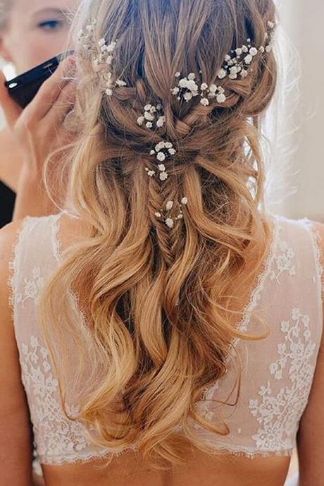 Acconciature sposa 2020 capelli lunghi