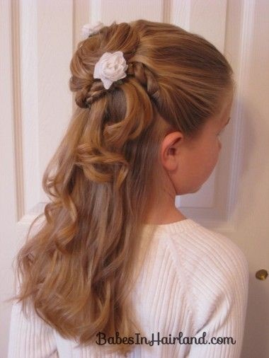 Acconciature capelli comunione