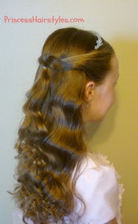 Acconciature capelli comunione