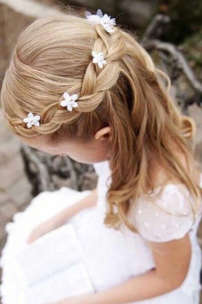 Acconciature capelli comunione