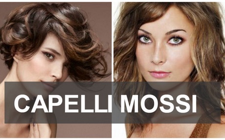 Capelli mossi taglio