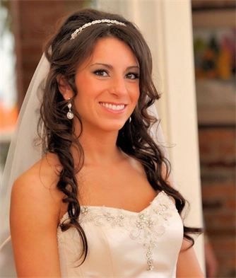 Diadema capelli sposa