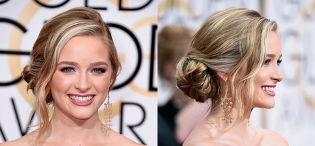 Acconciature con chignon laterale