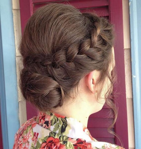 Treccia e chignon