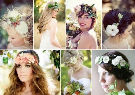 Accessori fiori per capelli sposa