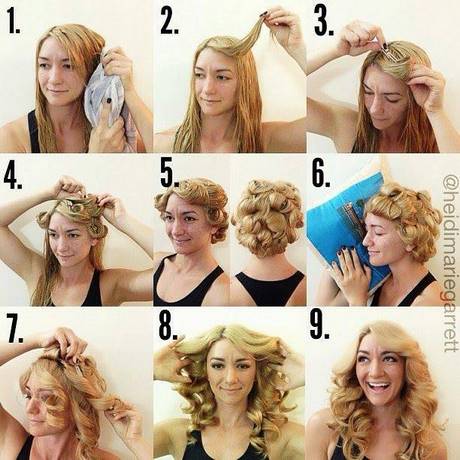 Fare capelli mossi in casa