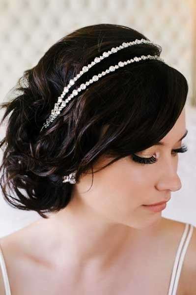 Frontino capelli sposa