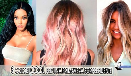 Capelli estate 2019 colore