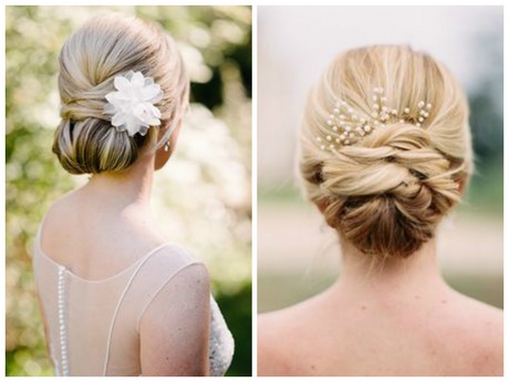 Chignon sposa 2017