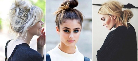 Chignon spettinato