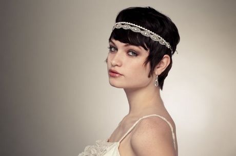 Capelli corti per sposa