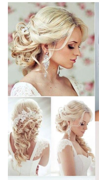 Sposa capelli semiraccolti