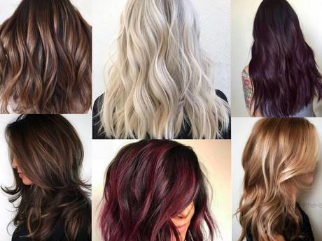 Colori capelli 2018 2019