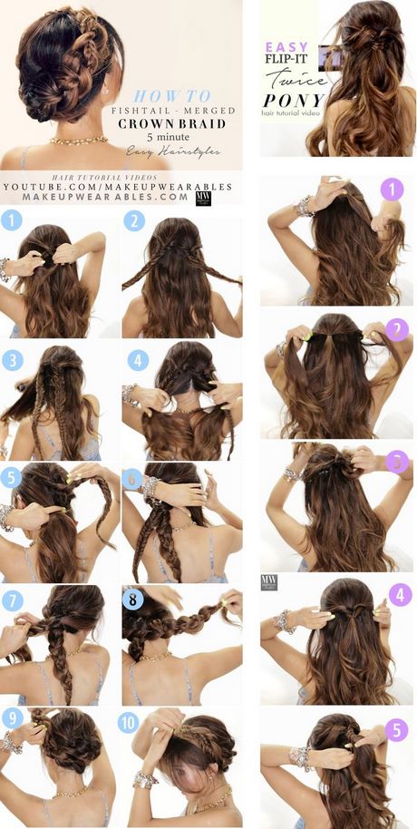 Pettinature capelli lunghi per ragazze